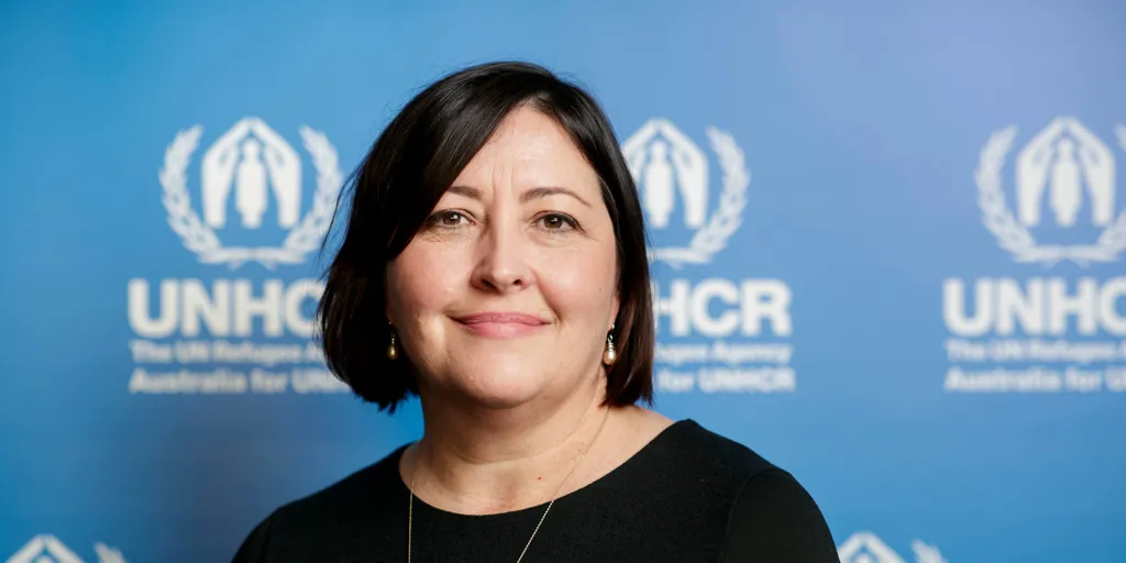Australia for UNHCR CEO Trudi Mitchell