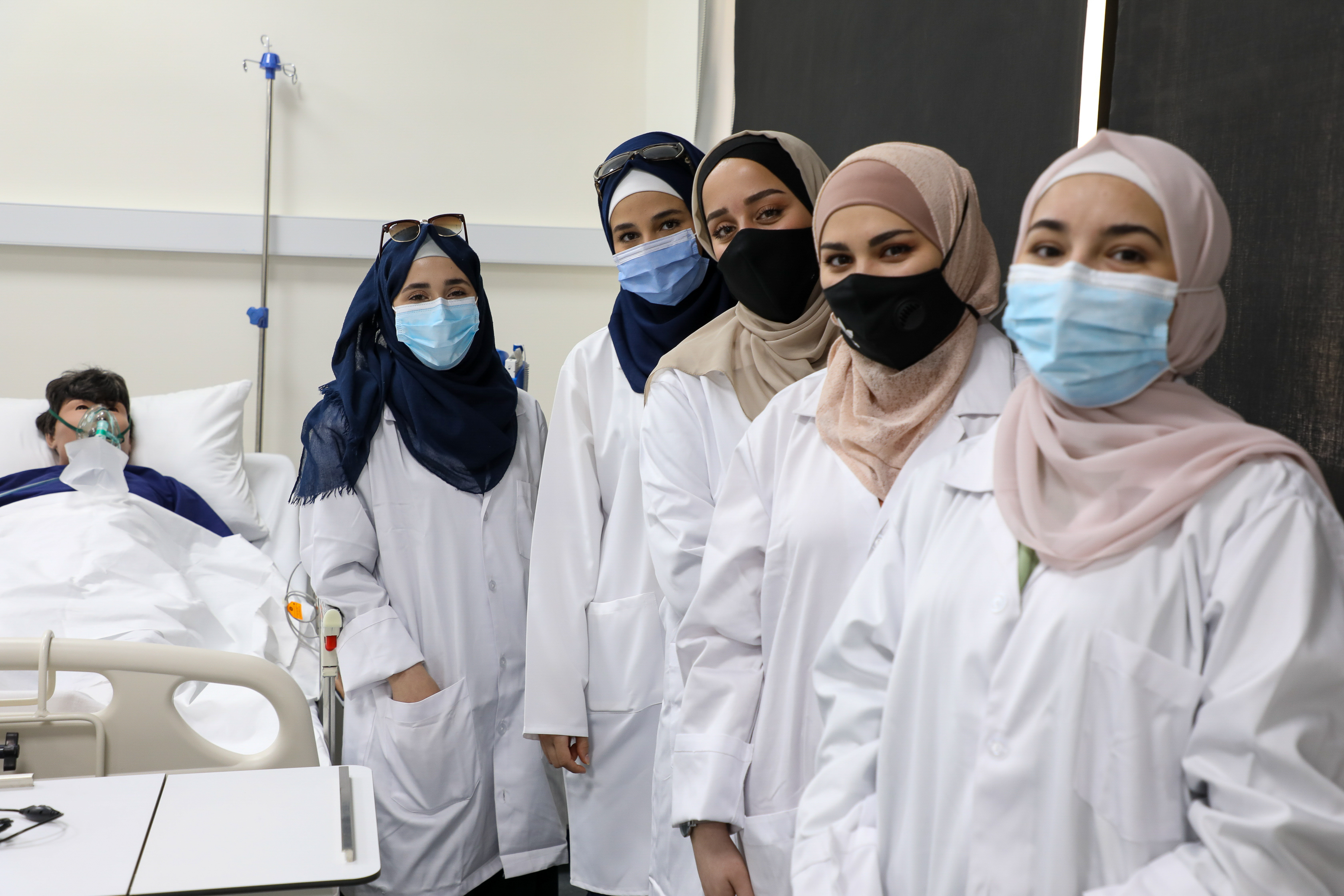 Jordan Opening Of Nursing And Healthcare Lab On World Refugee Day