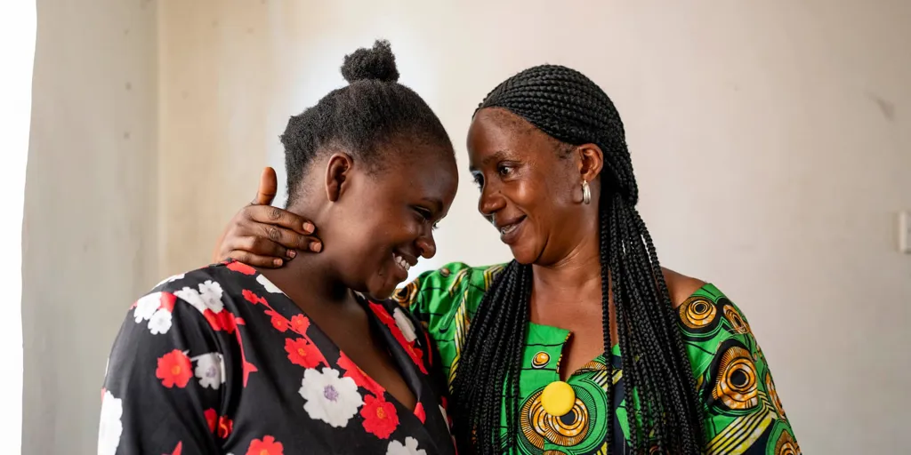 Uganda. Gloria Is Secure With Her Foster Family In Kampala. (1)