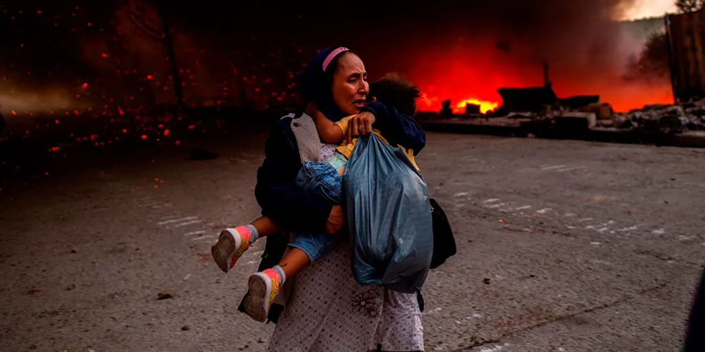 Moria Facebook Refugees September