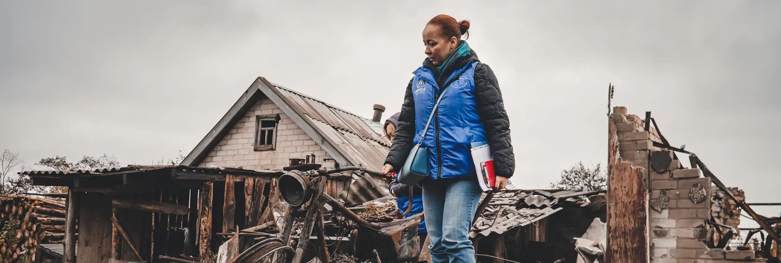 Ukraine_UNHCR And Its Partners Provide Support To People In The Areas Recently Retaken By The Government Of Ukraine