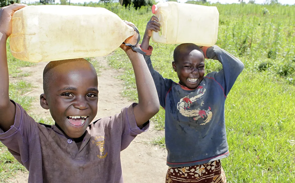 Five months of clean water