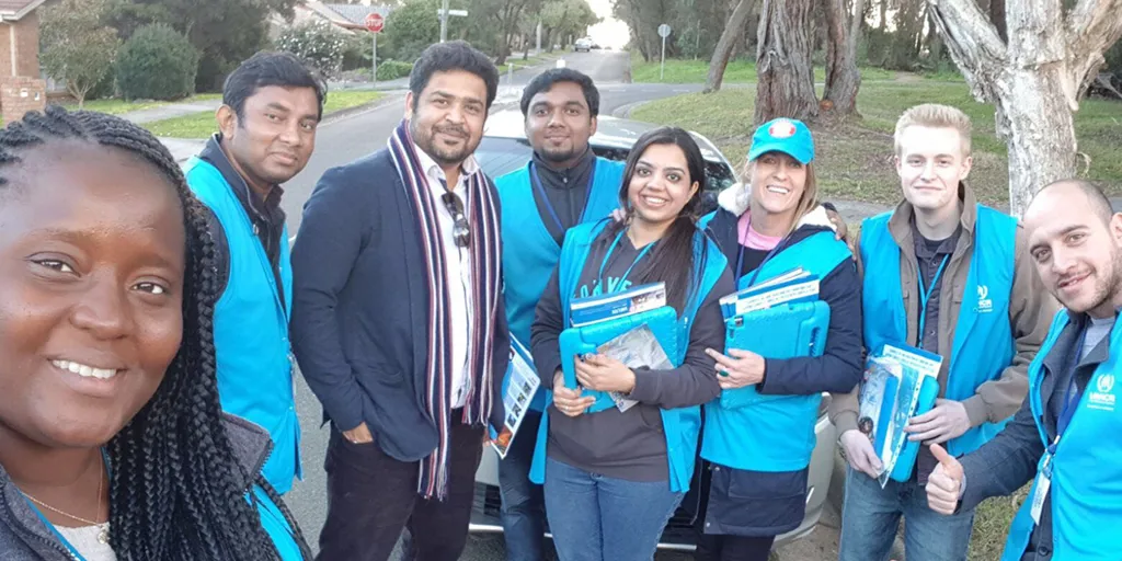 Throughout the month of November, Israr reached over a million steps as part of the 2 Billion Kilometres to Safety challenge.