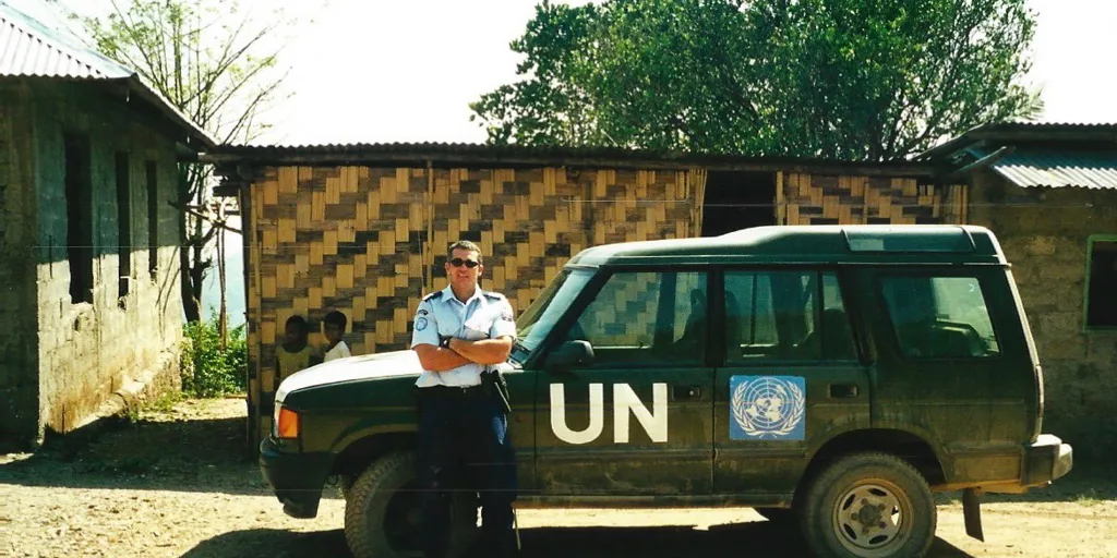 Andrew Atkinson Working As A Peacekeeper 2