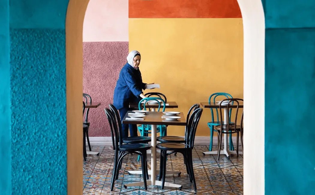 Australia. Parwana Kitchen Interior in Adelaide