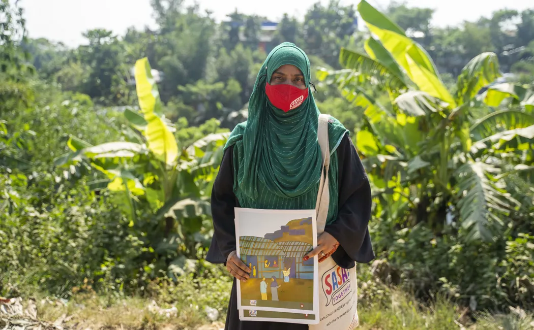 Bangladesh_Rohingya Refugee Volunteers Combat Gender Based Violence In Kutupalong