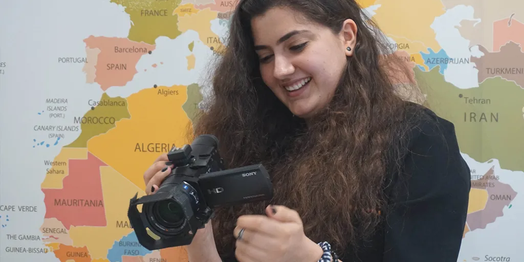 Joelle Sanounou, winner of the inaugural Australia for UNHCR Beddie Scholarship