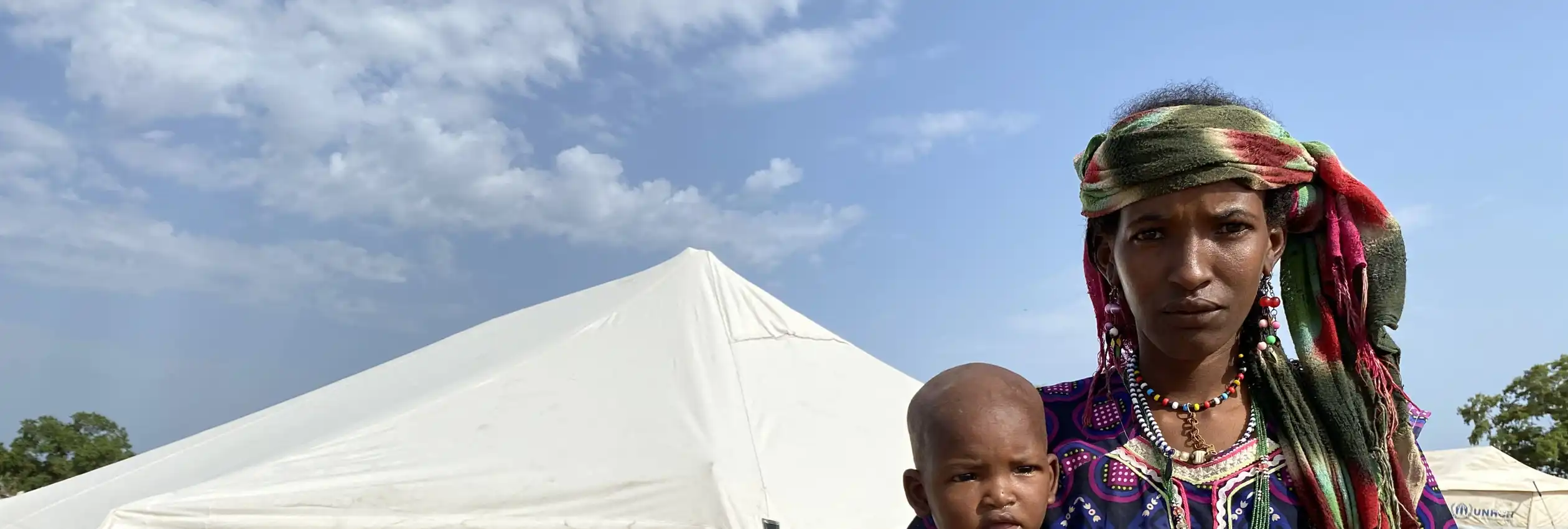 Sudan_UNHCR Distributes Tents To New Refugees In South Darfur