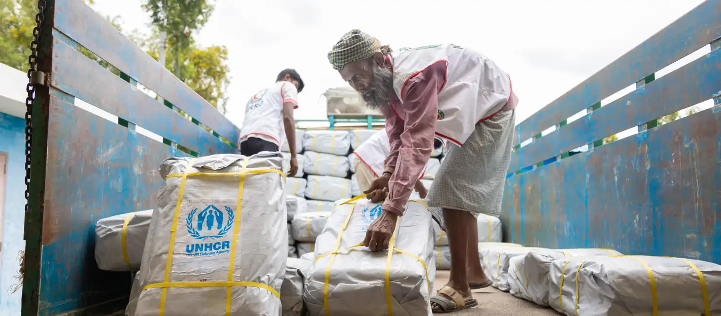 Bangladesh. UNHCR Core Relief Supplies At Cox’S Bazar, Bangladesh, Intended For Distribution To Flood Affected Refugees And Host Communities