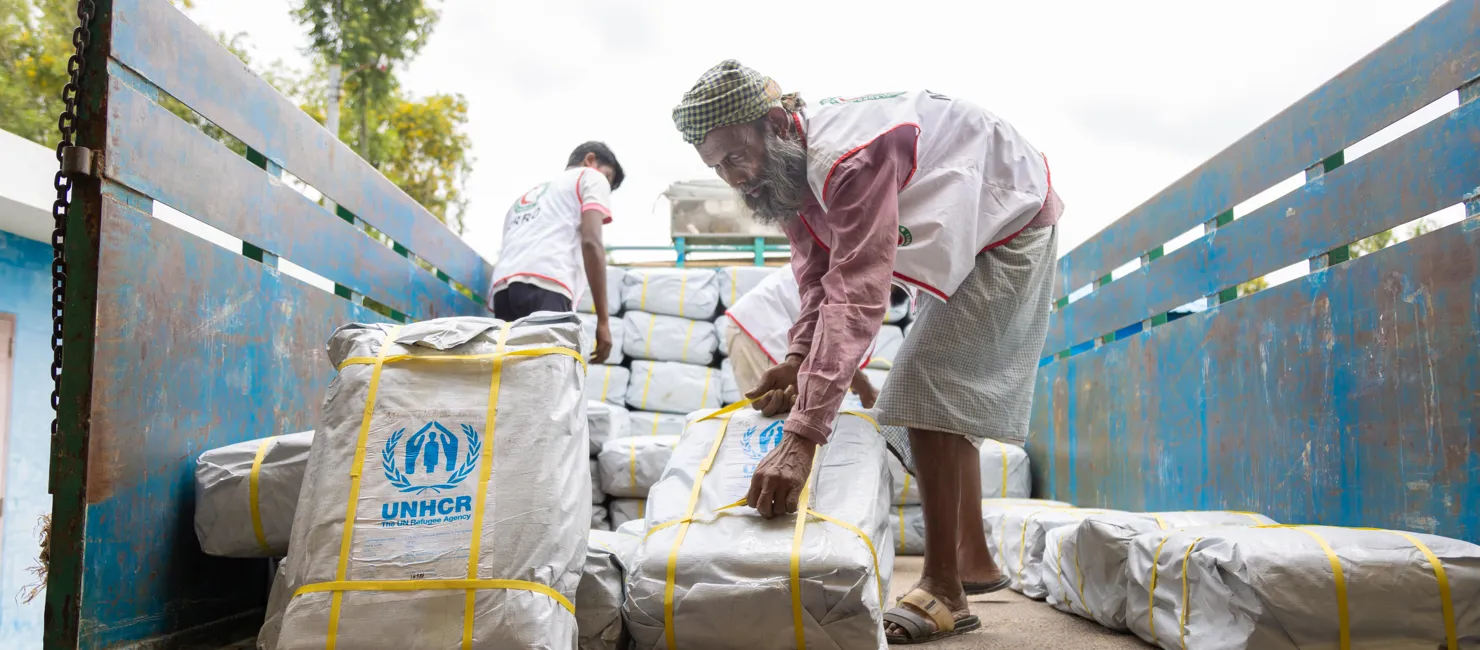 Bangladesh. UNHCR Core Relief Supplies At Cox’S Bazar, Bangladesh, Intended For Distribution To Flood Affected Refugees And Host Communities