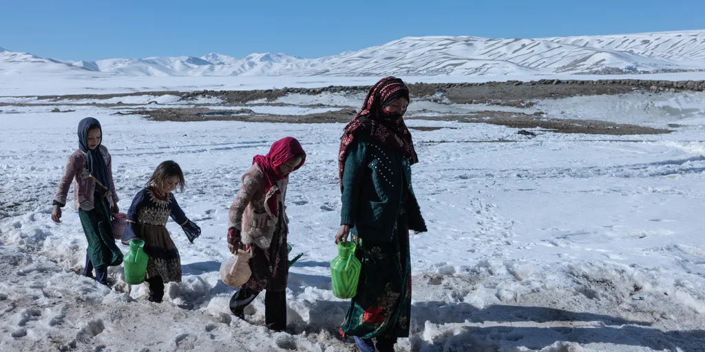 Afghanistan. Winterization In Bamyan Province