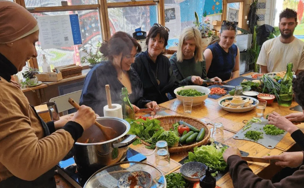 Australia. Cooking class at Flavours of Syria cafe