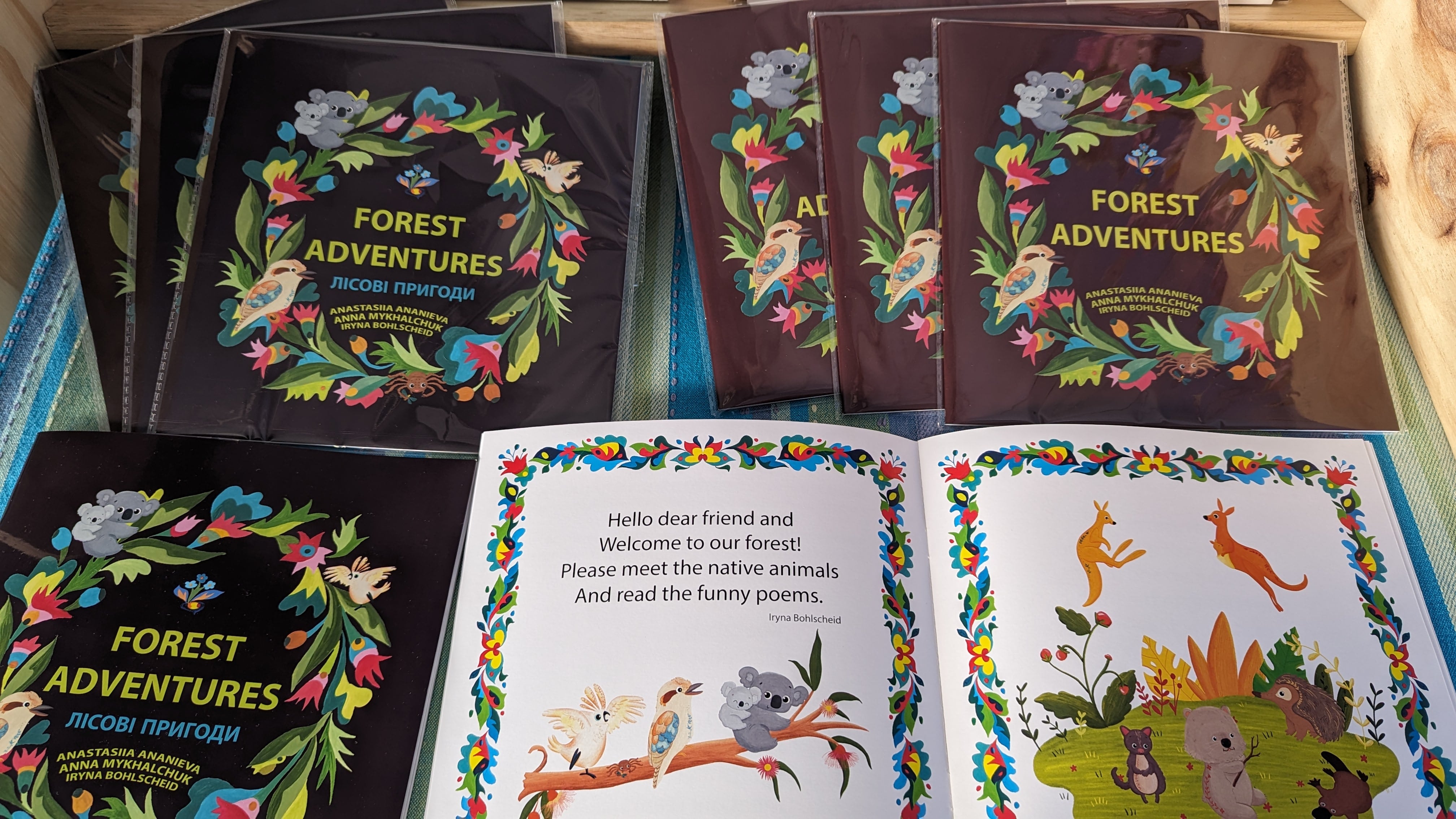 Australia. Books Forest Adventures 2023 Min