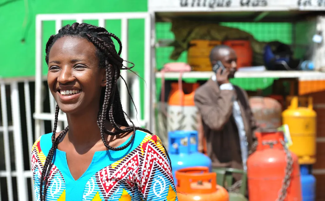 Rwanda_Annick’s business is cooking with gas