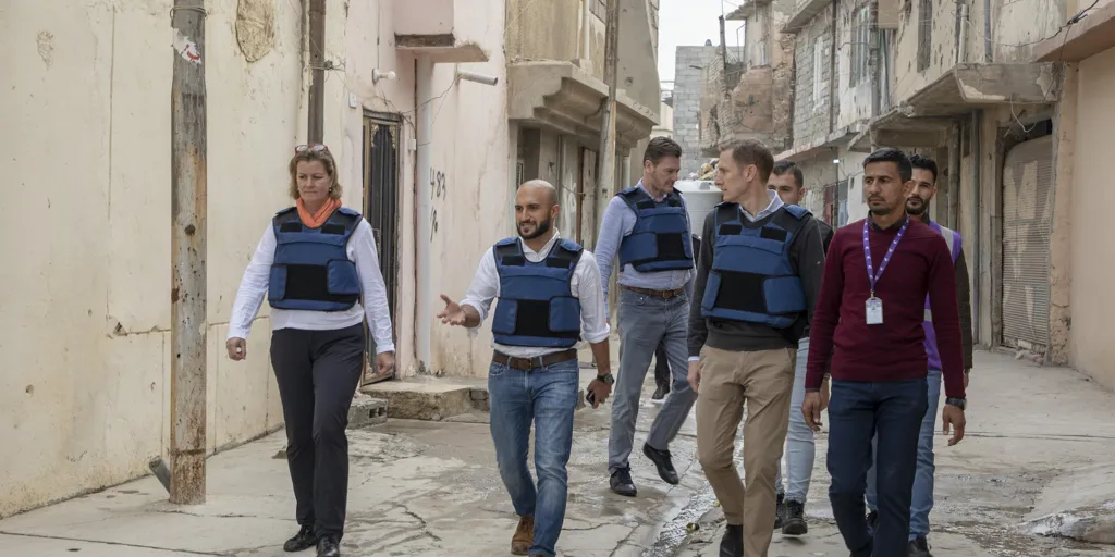 Deputy High Commissioner Kelly Clements visits Mosul, Iraq