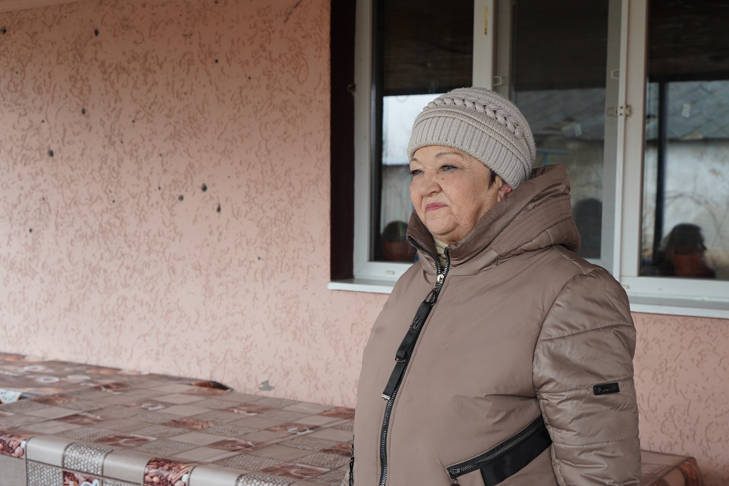 Ukraine. UNHCR and partners support war-affected people in Vysokopillia