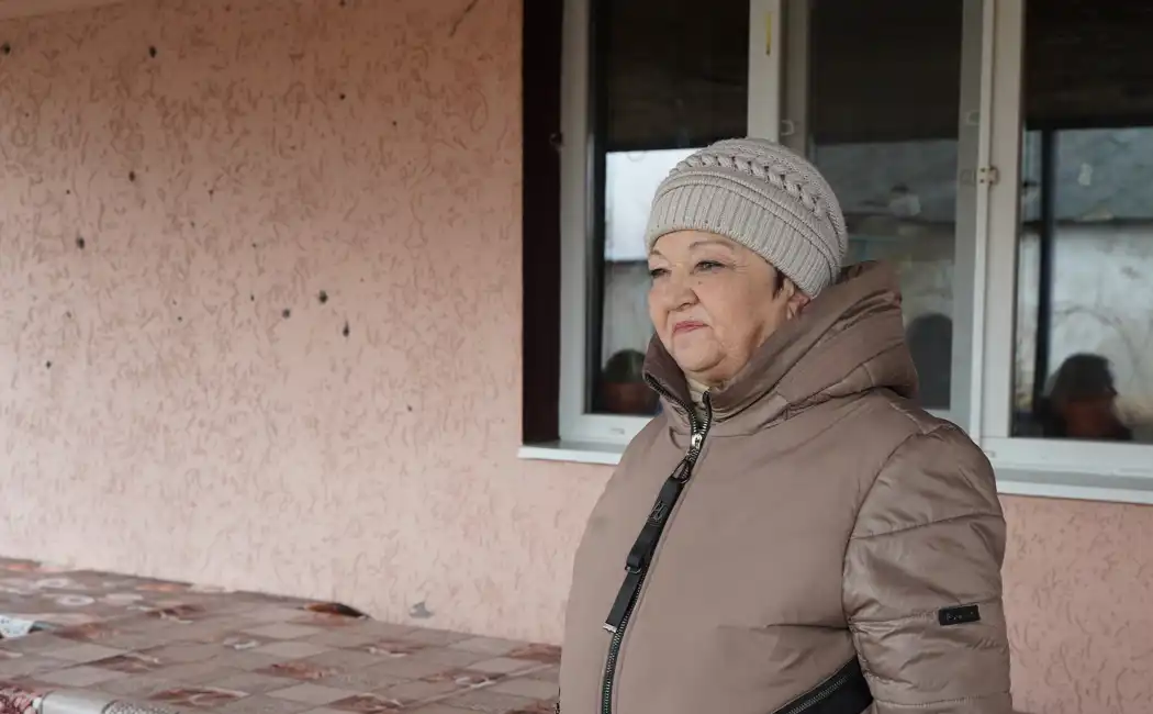 Ukraine. UNHCR and partners support war-affected people in Vysokopillia