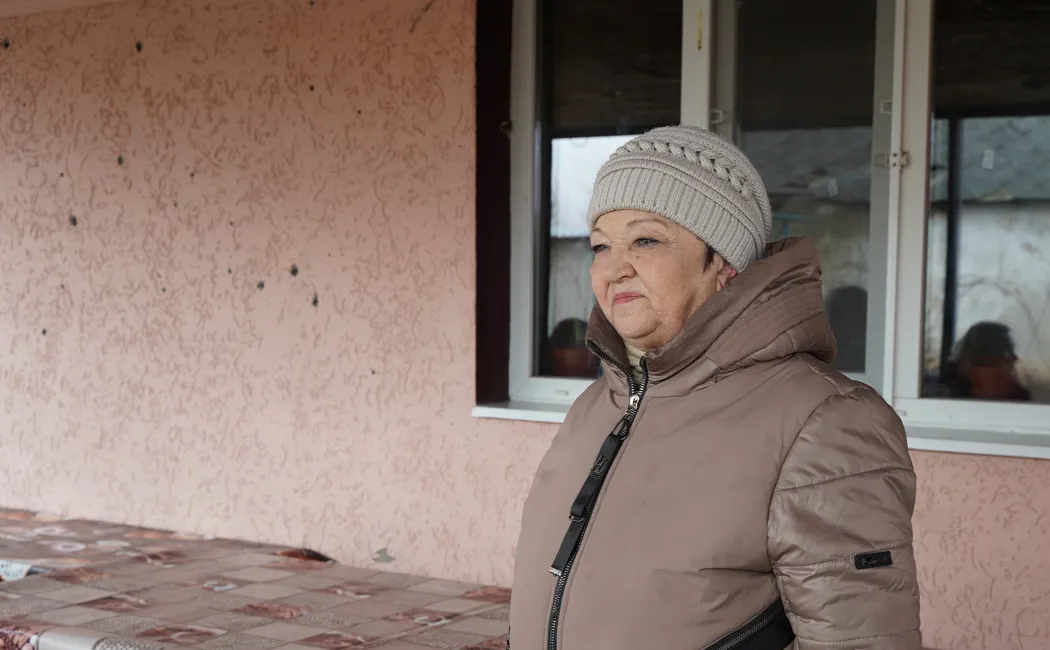 Ukraine. UNHCR and partners support war-affected people in Vysokopillia
