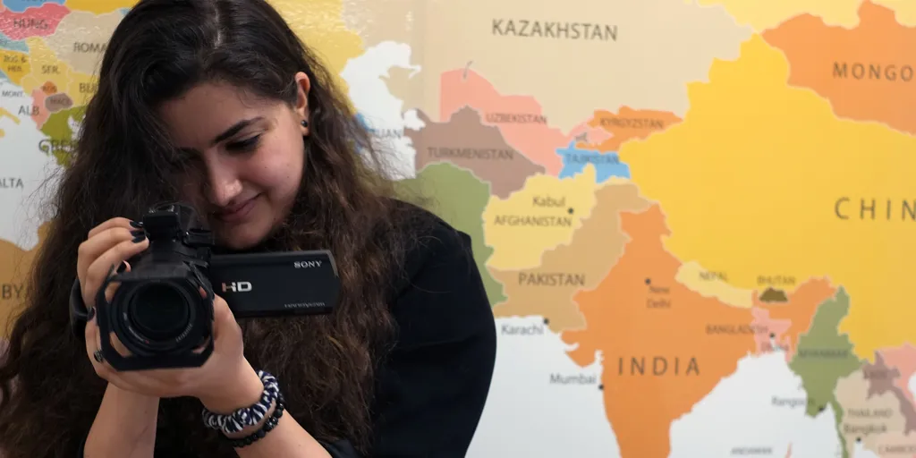 Joelle Sanounou, winner of the inaugural Australia for UNHCR Beddie Scholarship