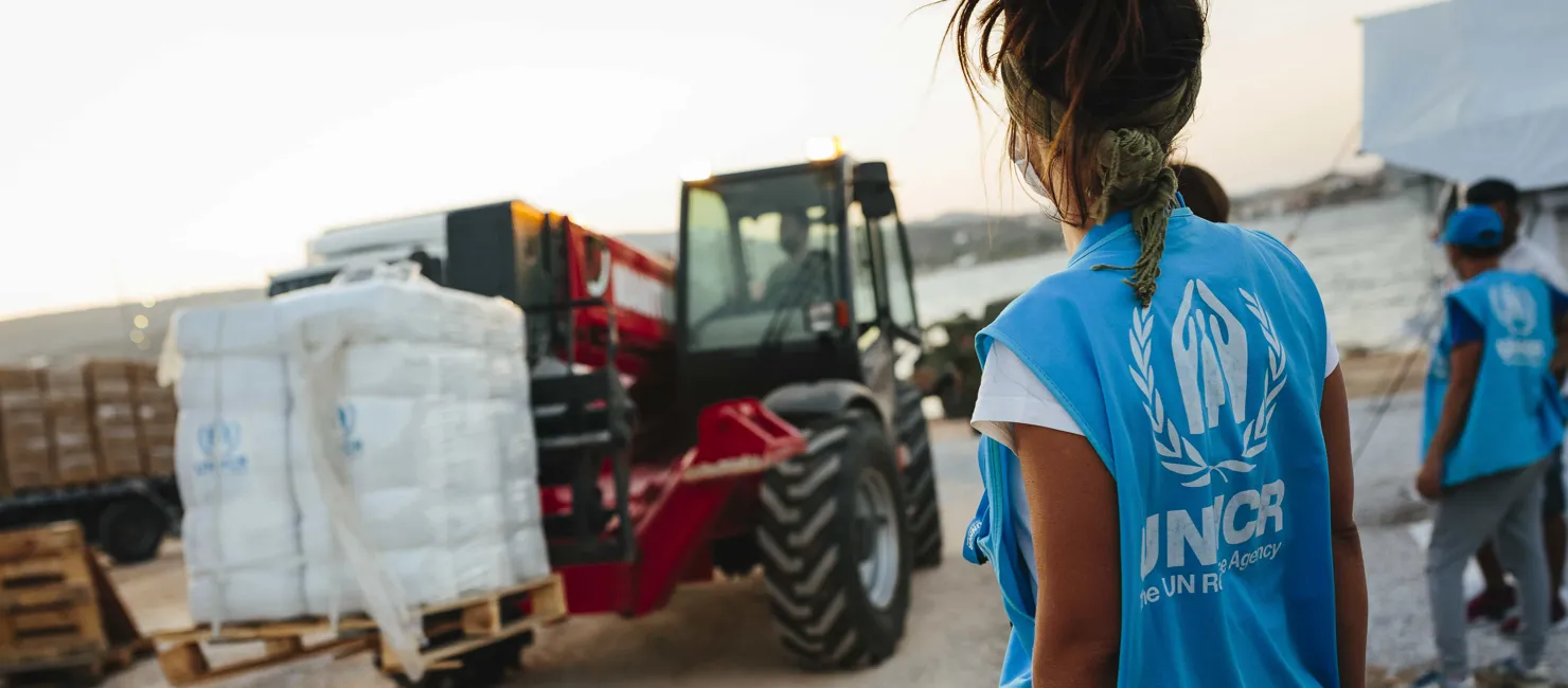 Greece. UNHCR Ramps Up Support After Fire Destroys Moria Reception Centre