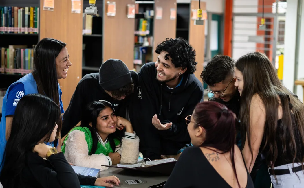 Colombia_Content-Mission-With-DAFI-Students