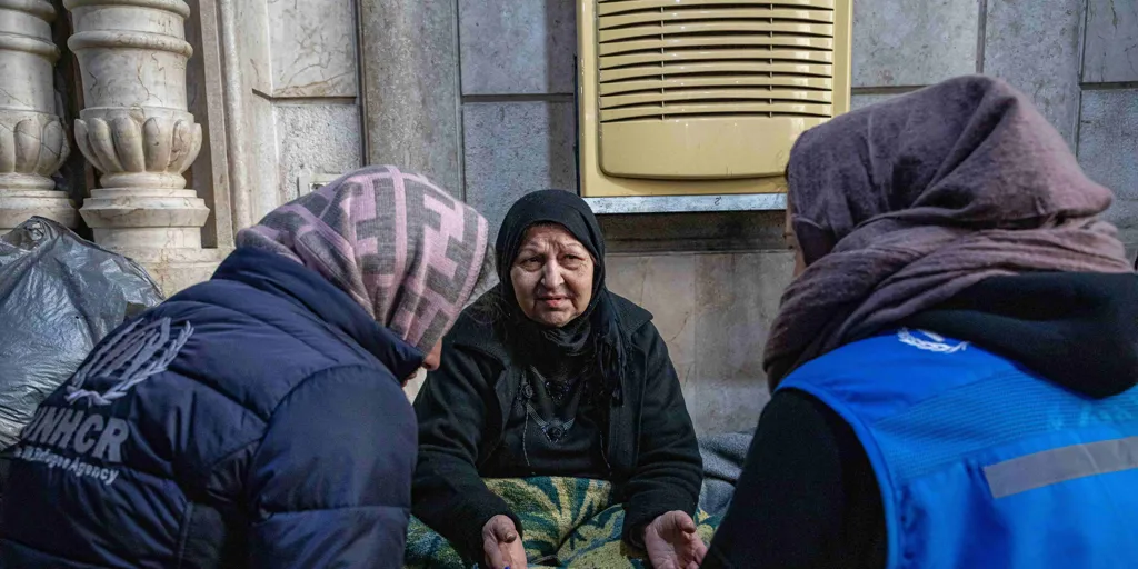 UNHCR Provides Assistance To Earthquake Affected People In Aleppo