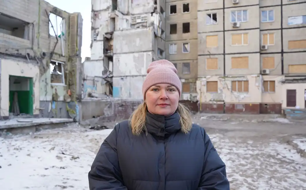 Ukraine. Displaced Person Anastasiya