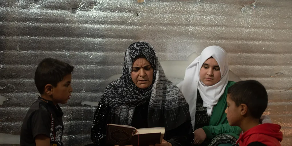 Syrian Refugees Mark Ramadan In Azraq Camp