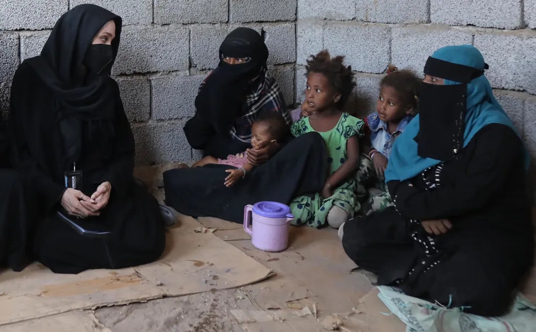 Angelina Jolie For Yemen Story