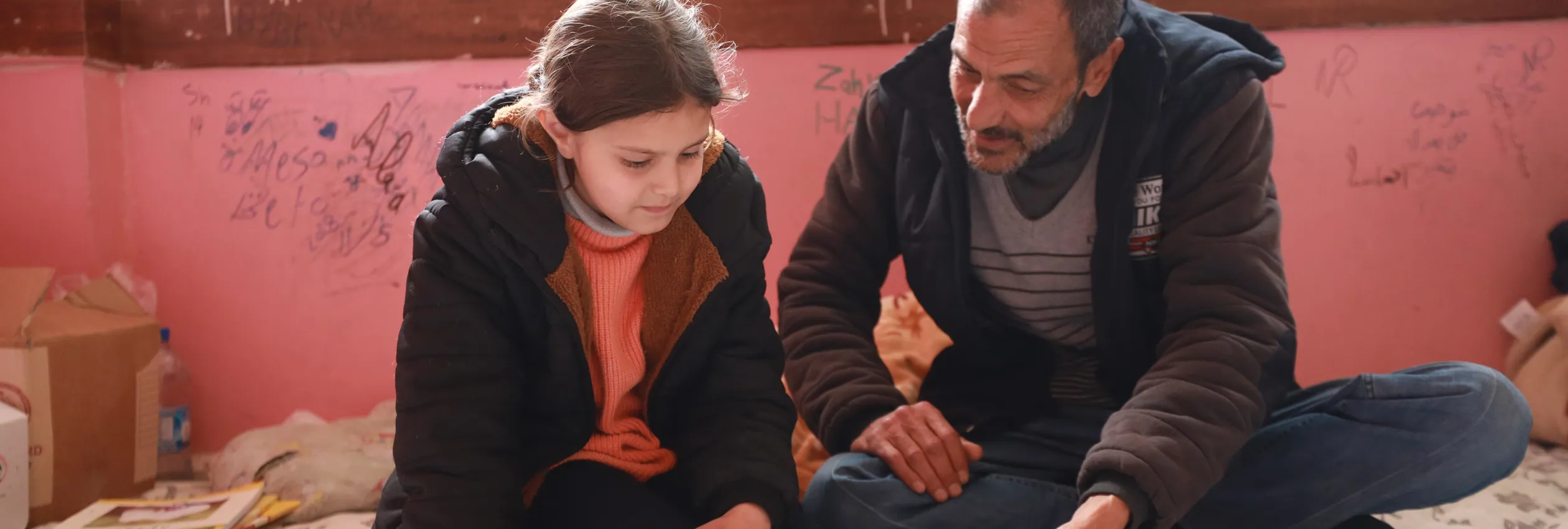 Syria_High Commissioner Visits Earthquake Displaced Families At Jableh Shelter