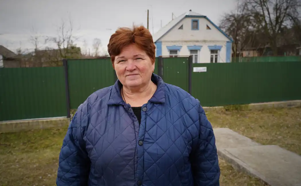 Ukraine_UNHCR Repairs House Of Family In Borodianka