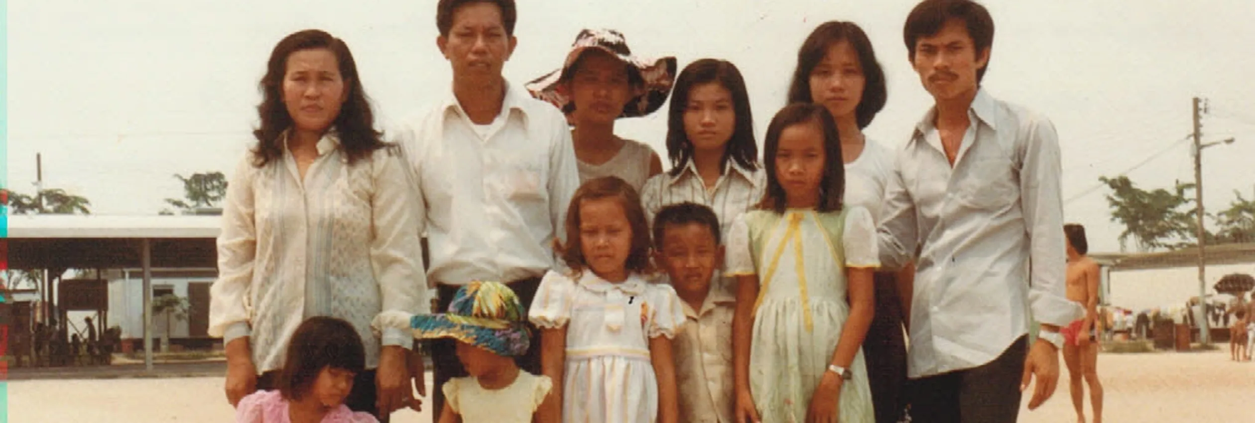 Malaysia. Oanh Tran With Family And Friends