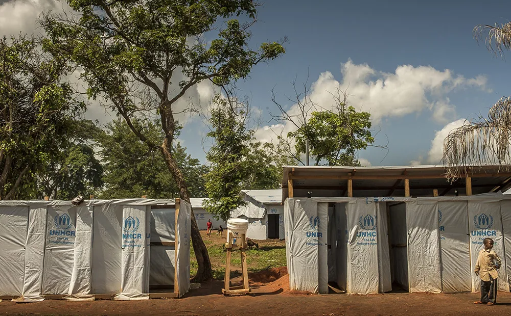 A latrine for a family